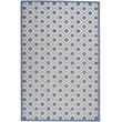 Product Image of Geometric Blue, Grey Area-Rugs