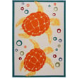 Product Image of Beach / Nautical Teal Area-Rugs