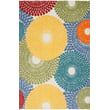 Product Image of Contemporary / Modern Blue, Yellow, Green Area-Rugs