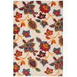 Product Image of Floral / Botanical Red, Blue, Orange Area-Rugs