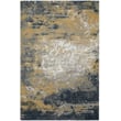 Product Image of Contemporary / Modern Navy, Gold Area-Rugs