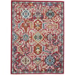 Product Image of Contemporary / Modern Red, Ivory, Orange Area-Rugs