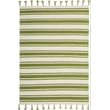 Product Image of Striped Ivory, Green Area-Rugs