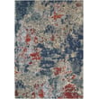 Product Image of Contemporary / Modern Navy, Brick Area-Rugs