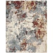 Product Image of Contemporary / Modern Ivory, Slate, Brick Area-Rugs