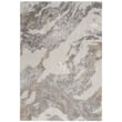 Product Image of Abstract Brown, Ivory Area-Rugs