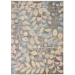 Product Image of Floral / Botanical Nourison &middot; Tranquil &middot; TRA03 &middot; Grey, Beige Area-Rugs