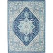 Product Image of Contemporary / Modern Ivory, Navy Area-Rugs