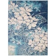 Product Image of Floral / Botanical Navy, Pink Area-Rugs