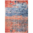 Product Image of Contemporary / Modern Blue, Brick Area-Rugs