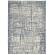 Product Image of Contemporary / Modern Calvin Klein Home &middot; Rush &middot; CK-950 &middot; Ivory, Blue Area-Rugs