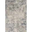 Product Image of Contemporary / Modern Ivory, Grey Blue Area-Rugs