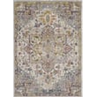 Nourison Juniper JPR-04 Ivory rug showcasing intricate patterns in neutral ivory tones, perfect for modern or traditional interiors.