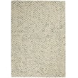 Product Image of Chevron Ivory, Green Area-Rugs