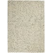 Product Image of Chevron Nourison &middot; Vail &middot; VAI-02 &middot; Ivory, Green Area-Rugs