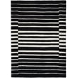 Product Image of Contemporary / Modern Black, Ivory Area-Rugs