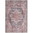 Product Image of Vintage / Overdyed 57 Grand by Nicole Curtis &middot; Series 1 &middot; SR-101 &middot; Red, Pink, Blue Area-Rugs
