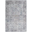 Product Image of Vintage / Overdyed 57 Grand by Nicole Curtis &middot; Series 1 &middot; SR-104 &middot; Light Grey, Blue Area-Rugs
