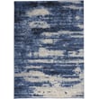 Product Image of Contemporary / Modern Calvin Klein Home &middot; River Flow &middot; RFV-01 &middot; Blue, Grey Area-Rugs