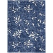 Product Image of Floral / Botanical Navy, Ivory Area-Rugs