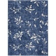 Product Image of Floral / Botanical Calvin Klein Home &middot; River Flow &middot; RFV-03 &middot; Navy, Ivory Area-Rugs