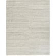 Nourison Alanna ALN-01 Silver rug in a neutral gray tone, featuring a handwoven texture, ideal for modern and minimalist interiors.
