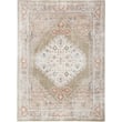 Nourison Astra Washables ASW-11 Sage rug in soft sage green, featuring intricate patterns, ideal for contemporary or classic interiors.