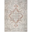 Nourison Astra Washables ASW-12 Grey rug in a cozy living room setting, featuring a subtle grey pattern, perfect for modern decor.