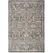 Nourison Nyle NYE-02 Navy rug in a rich navy blue with abstract patterns, ideal for modern settings. Perfect as a centerpiece.