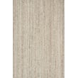 Nourison Tacoma Oatmeal rug, hand-loomed with neutral tones, displayed in a cozy living room, enhancing the warm ambiance.