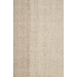 Nourison Terrain Plains hand-loomed rug in neutral tones displayed on a wooden floor, showcasing its subtle texture and elegant design.