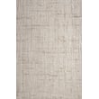 Ivory flat-woven Nourison Textureweave rug displayed in a modern setting highlights its subtle texture and elegant simplicity.