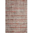 Nourison Textureweave Paprika rug showcasing a warm, orange-red hue with a flat-woven texture ideal for cozy, modern interiors.