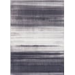 Calvin Klein Home Launder Washables LDR-01 rug in ivory and black, featuring a modern geometric pattern, suitable for stylish interiors.