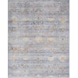 Nourison Timeless Classics TMC-02 rug in blue and ivory, showcasing intricate patterns, ideal for elegant home decor settings.