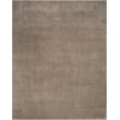 Nourison Plush Cloud PLC-01 Taupe rug in soft taupe tones, crafted from New Zealand Wool, hand-tufted for cozy elegance.
