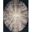 Elegant Christopher Guy Wool and Silk CGS-21 Noir rug, hand-knotted with a luxurious black and gold pattern, perfect for upscale interiors.