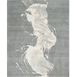 Christopher Guy Wool and Silk CGS-22 Chic Grey rug, hand-knotted with elegant grey tones, enhances any modern or classic living space.