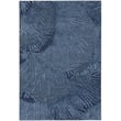 Nourison Avra AVR-01 Blue rug, hand-tufted, featuring elegant blue tones with intricate patterns, perfect for a stylish living room.