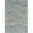 Nourison Graceful GRU-01 Blue rug image featuring a hand-tufted design with elegant blue hues in a flat-lay setting.