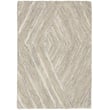 Nourison Graceful GRU-03 Grey rug; neutral tones, hand-tufted design; perfect for modern living rooms or cozy spaces.