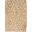 Nourison Graceful GRU-03 Taupe rug, hand-tufted with intricate patterns, blends earthy tones ideal for cozy living spaces.