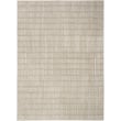 Nourison Modern Comfort MNC-03 Grey Ivory rug with abstract pattern, enhancing modern interiors. Fine textile, crafted for style.