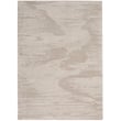 Michael Amini by Nourison MA30 Star SMR-02 rug in taupe and ivory, hand-tufted, showcasing a star pattern in a neutral setting.