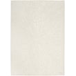Michael Amini by Nourison MA30 Star SMR-03 Ivory rug, hand-tufted with a geometric star pattern in ivory, navy, and gray tones.
