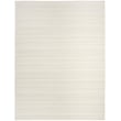 DKNY Pure Multi Weave MTW-01 Ivory rug, featuring a hand-loomed design with subtle multicolor threads, ideal for modern living spaces.