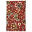 Product Image of Floral / Botanical Red, Blue, Yellow (HAC-11) Area-Rugs
