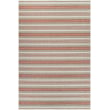 Product Image of Striped Coral, Ivory, Pewter (6041-3151) Area-Rugs