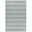 Product Image of Striped Ivory, Sand, Azure (6041-3161) Area-Rugs