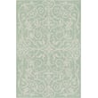 Product Image of Contemporary / Modern Light Green, Ivory (2106-3136) Area-Rugs